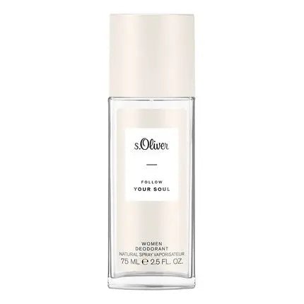 s.Oliver Follow Your Soul Women Deodorant with Feminine-Floral Scent 75ml Natural Spray Vaporisateur - Maison des fragrances