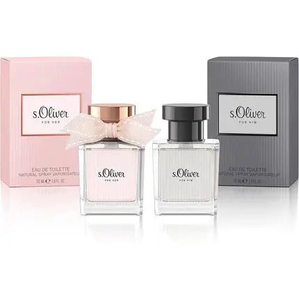 s.Oliver For Her Gift Set Radiant Elegant Feminine - Eau De Toilette 30ml & Shower Gel 75ml - Maison des fragrances