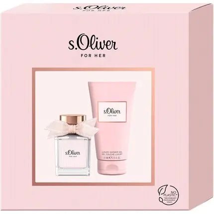 s.Oliver For Her Gift Set Radiant Elegant Feminine - Eau De Toilette 30ml & Shower Gel 75ml - Maison des fragrances