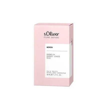 S.Oliver Pure Sense Eau de Toilette (EDT) Femme 50ml - Maison des fragrances