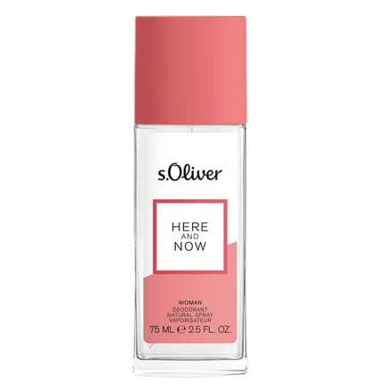 S.Oliver S.Oliver Here & Now Deodorant Glass 75ml pour femme - Maison des fragrances