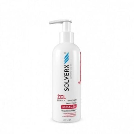 SOLVERX Rosacea Cleansing and Makeup Removal Gel 200ml - Maison des fragrances