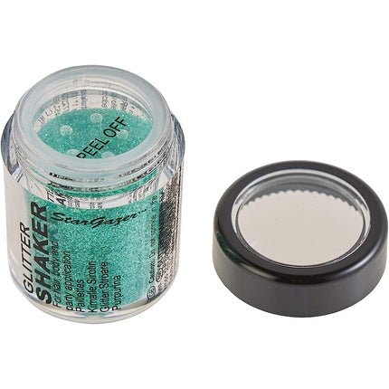 Stargazer Green Glitter Shaker for Eyes, Lips, Face, Body, Hair and Nails - Maison des fragrances