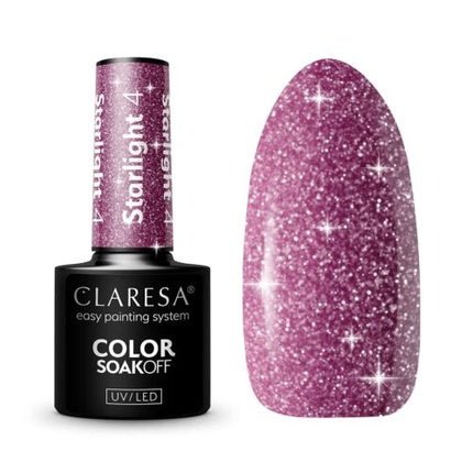 Starlight UV Nail Polish 5ml Claresa - Maison des fragrances