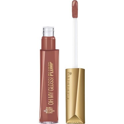 Stay Plumped 759 Spiced Nude Lip Gloss by Rimmel London 0.21 Oz - Maison des fragrances