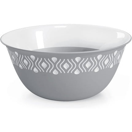 Stefanplast Tosca Bowl 29cm Grey - Made in Italy - Maison des fragrances
