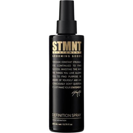 STMNT Grooming Goods Definition Spray 200ml Ultimate Definition with Long - Lasting Texture Semi - Matte Finish Grip and Volume Citrus Aquatic and Woody Notes - Maison des fragrances