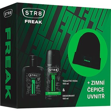 Str8 Fr34k Gift Set Deodorant And Cap Fragrance (Fragrance) Mixte 100ml - Maison des fragrances