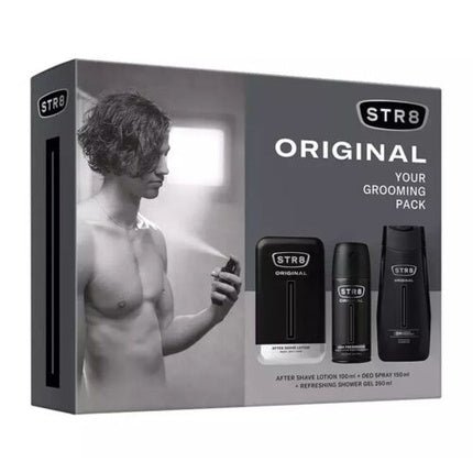 Str8 Original ASL with Deodorant and Gel Fragrance (Fragrance) Mixte 100ml - Maison des fragrances