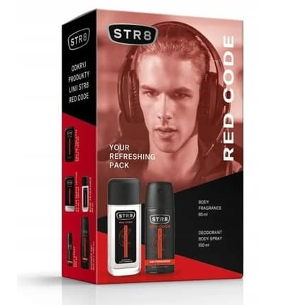 Str8 Red Code Deodorant - And Déodorant (Déo) Mixte 85ml - Maison des fragrances