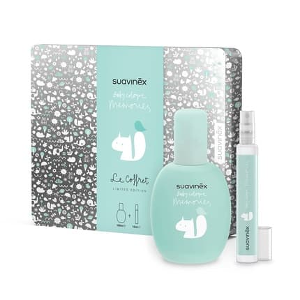 Suavinex Baby Cologne Memories Metal Box Eau de Cologne (EDC) Mixte 115ml - Maison des fragrances