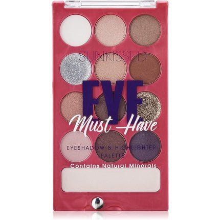 Sunkissed Eye Must Have Eyeshadow and Highlighter Palette - Maison des fragrances