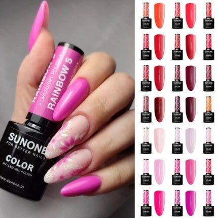 Sunone Soak Off Hybrid UV LED Flexy Gel Manicure Pedicure Nail Colors 5ml - Maison des fragrances