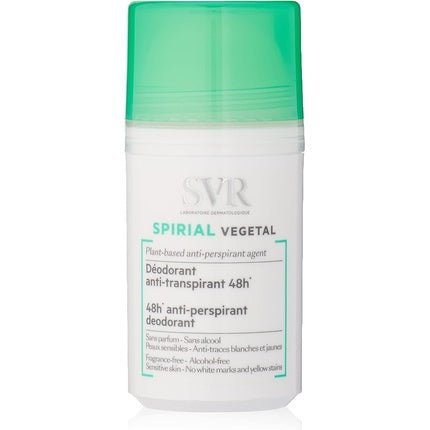 Svr Spirial Végétal Anti-perspirant Deodorant Roll-On 50ml Unisexe - Maison des fragrances