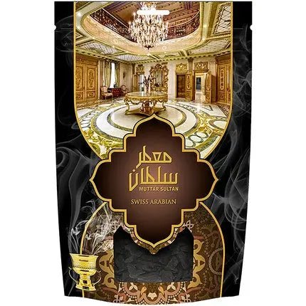 Swiss Arabian Muattar Sultan Oudh Bakhoor Incense Eau de Parfum (EDP) Mixte 350g - Maison des fragrances