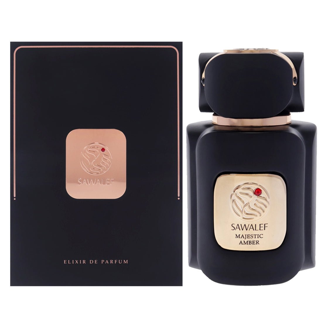 Swiss Arabian Sawalef Majestic Amber par Swiss Arabian Sweet Elegant Amber-Based Elixir De Parfum Eau de Parfum (EDP) Mixte 80ml - Maison des fragrances