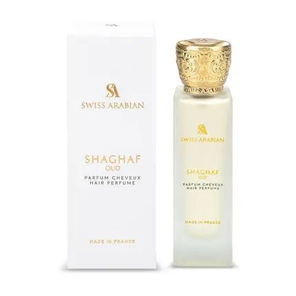 Swiss Arabian Shaghaf Oud Hair Perfume - Oud Gourmand Fragrance Eau de Parfum (EDP) Femme - Maison des fragrances