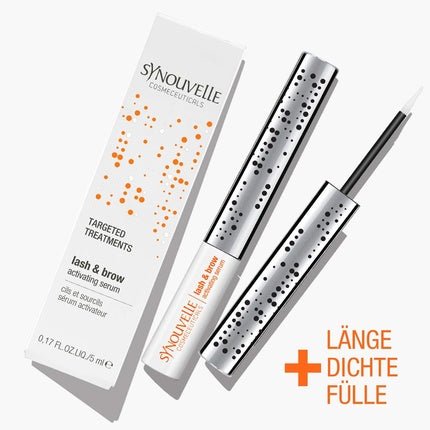 Synouvelle Cosmeceuticals Lash & Brow Activating Serum Concentrated Growth Serum for Eyelashes & Eyebrows 5ml - Maison des fragrances
