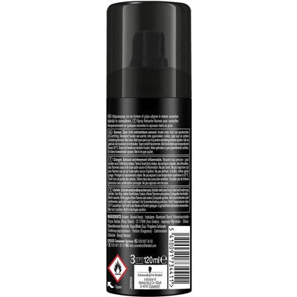 Syoss Outgrowth spray black 120ml - Maison des fragrances