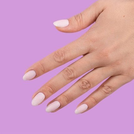 T26 Semilac UV Nail Polish Top No Wipe Matte Peach Galaxy 7ml - Maison des fragrances