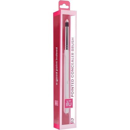 T4B 100 Series ILU Kabuki Flat Brush for Face Makeup White (117) - Maison des fragrances
