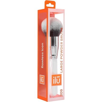 T4B ILU 200 Series Face Makeup Powder Brush for Loose and Pressed Powder, Blush, Bronzer, Highlighter, with Taklon Bristles, White 209 - Maison des fragrances
