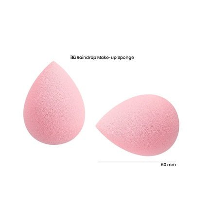 T4B ILU Drop - shaped Makeup Sponge for Foundation, Concealer and Powder Pink - Maison des fragrances