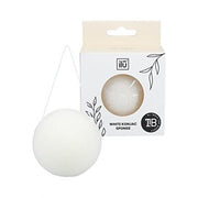 T4B Ilu Konjac Makeup Sponge with Cord - White - Maison des fragrances