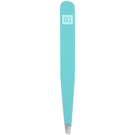 T4B ILU Precision Tip Eyebrow Tweezers for Facial Hair Removal Blue - Maison des fragrances