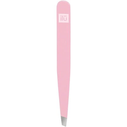T4B ILU Precision Tip Eyebrow Tweezers for Facial Hair Removal Pink - Maison des fragrances