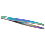 T4B ILU Precision Tip Eyebrow Tweezers for Facial Hair Removal Rainbow - Maison des fragrances