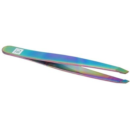 T4B ILU Precision Tip Eyebrow Tweezers for Facial Hair Removal Rainbow - Maison des fragrances