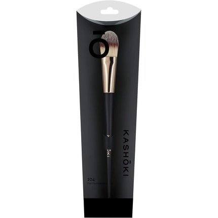 T4B Kashhoki 104 Flat Foundation Brush Beauty Flat Makeup Brush - Maison des fragrances