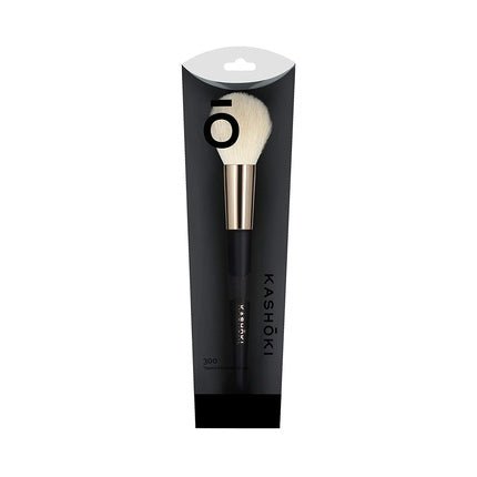 T4B Kashōki 300 Tapered Powder Brush for Applying Blush, Bronzer and Powders with Natural Goat and Taklon Bristles - Professional Use - Maison des fragrances