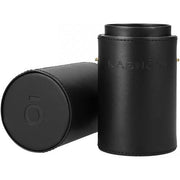 T4B KASHOKI Makeup Brush Cylinder Case for Home or Travel - Holds 10 to 18 Cosmetic Brushes - Environmentally Friendly Leather - Black - Maison des fragrances