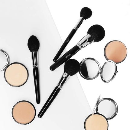 T4B LUSSONI 300 Series Professional Makeup Brushes for Bronzer, Highlighter, Blush, Powder, and Contouring - PRO 318 Small Powder Brush - Maison des fragrances