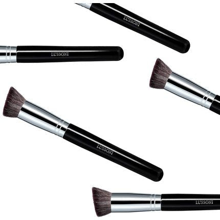 T4B LUSSONI 300 Series Professional Makeup Brushes for Bronzer, Highlighter, Blush, Powder, and Contouring - PRO 324 Angled Contour Brush - Maison des fragrances
