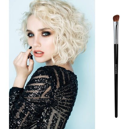 T4B LUSSONI 400 Series Professional Makeup Brushes for Pressed, Loose, and Cream Eyeshadows, Blending, and Smokey Eye (PRO 466 Angle Shadow Brush) - Maison des fragrances