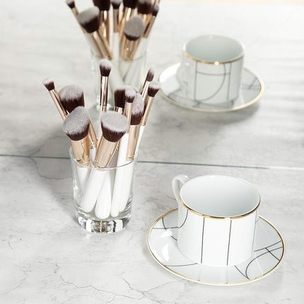 T4B MIMO Set of 10 Makeup Brushes - Maison des fragrances