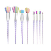 T4B MIMO Set of 8 Unicorn Makeup Brushes - Maison des fragrances