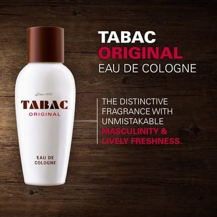 Tabac Original par Tabac Original Maurer & Wirtz 's Fragrance Eau de Cologne (EDC) Homme 100ml - Maison des fragrances