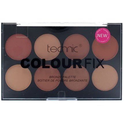 Technic Colour Fix Pressed Powder Bronze Palette Contouring Palette - Maison des fragrances