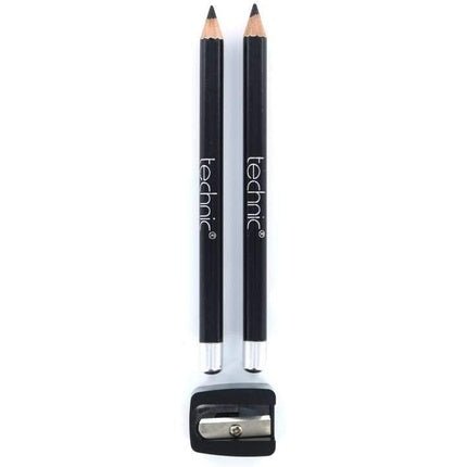 Technic Eyeliner Duo with Sharpener Black - Maison des fragrances