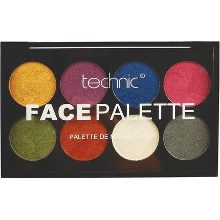 Technic Face Paint Palette Metallic Colors for Fancy Dress and Halloween - Maison des fragrances