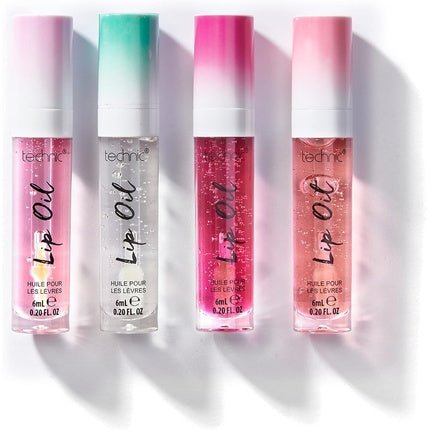 Technic Lip Oil Orange Flavoured Non Sticky Hydrating Lip Oil High - Shine Glossy Finish 10ml - Maison des fragrances