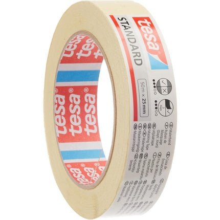 Tesa Standard Masking Tape 50m x 25mm - Maison des fragrances