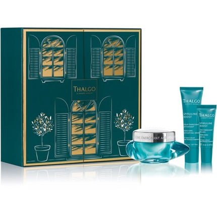 Thalgo Spiruline Boost Smooth Energise Gift Set - for first signs of aging, includes gift set packaging - Maison des fragrances