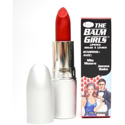 The Balm Girls Lipstick Mia Moore Rich Creamy Red - Maison des fragrances