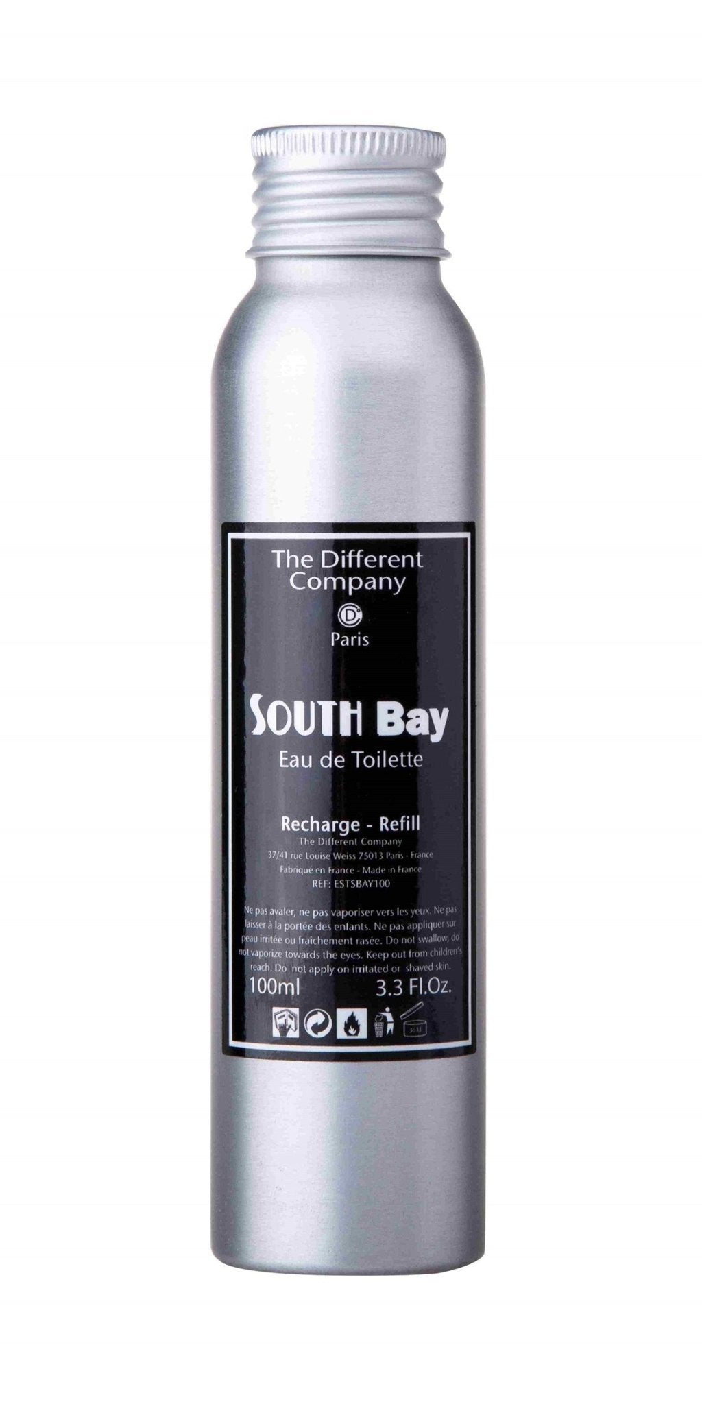 The Different Company South Bay Refillable Flacon Eau de Toilette (EDT) Mixte 100ml - Maison des fragrances