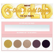 The Five Points Palette Eyeshadow Palette Oh She's A Gold Dig - Maison des fragrances